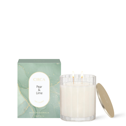 Scented Soy Candle - Pear & Lime