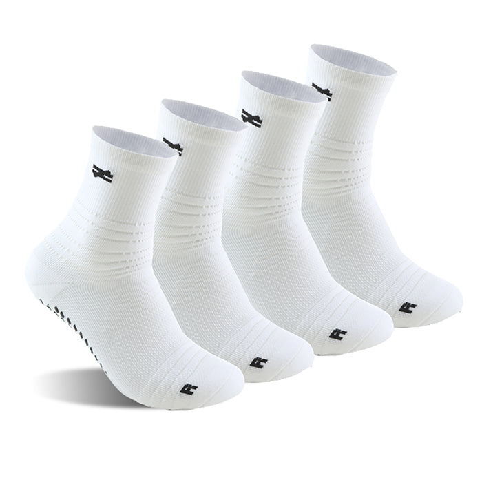 G-ZOX Tech Grip Socks - 4 Pair Set